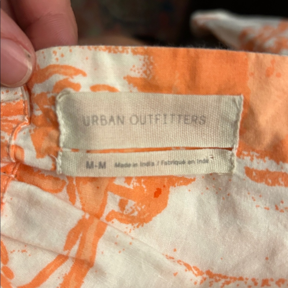 Urban Outfitters Babydoll Print Dress with Tie Back - Picture 4 of 4